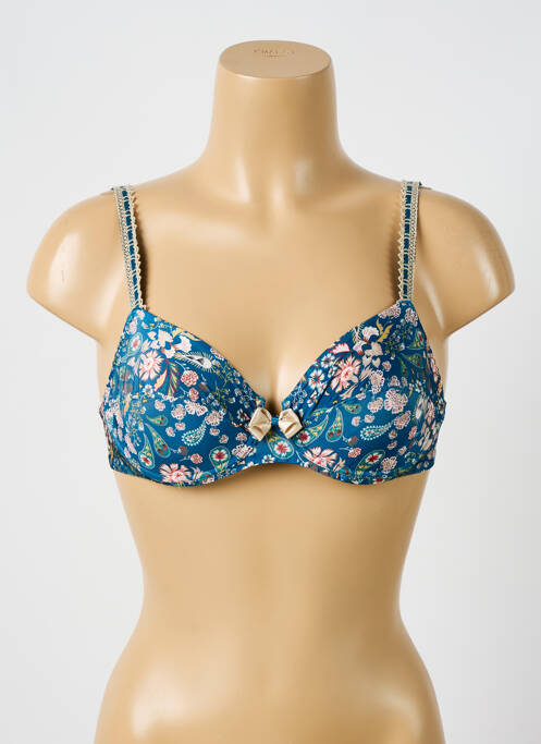 Soutien-gorge bleu ANTIGEL pour femme