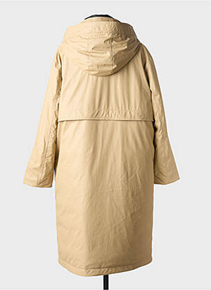 Doudoune poches a capuche beige RINO & PELLE femme