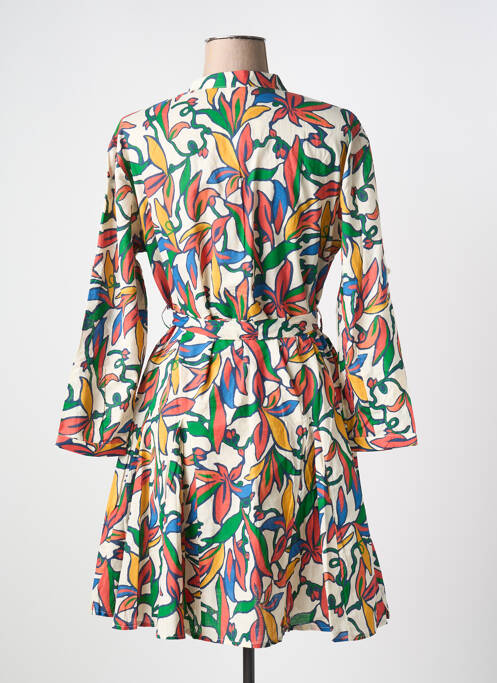 Robe courte beige AN' GE pour femme