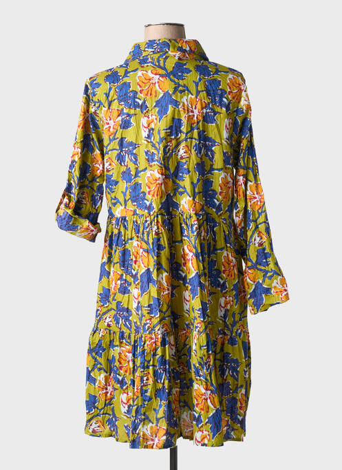 Robe courte vert DRESS ADDICT pour femme