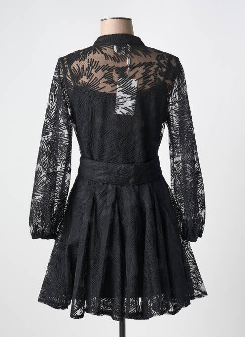 Robe mi-longue noir CHOKLATE pour femme