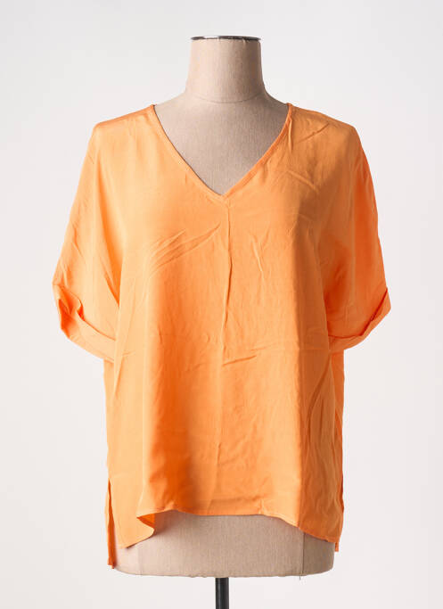 Top orange MARINA V pour femme