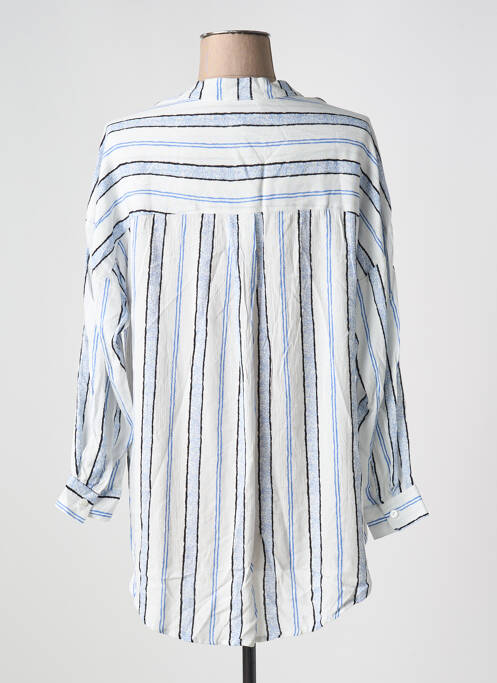 Tunique manches longues bleu MARINA V pour femme