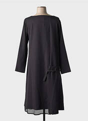 Robe mi-longue noir K pour femme seconde vue