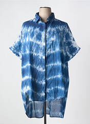 Tunique manches courtes bleu INTUITION pour femme seconde vue