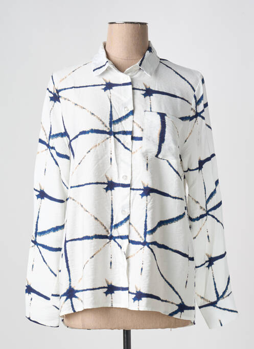 Chemisier blanc KOKOMARINA pour femme