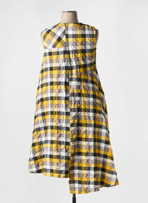 Robe mi-longue jaune GERSHON BRAM pour femme