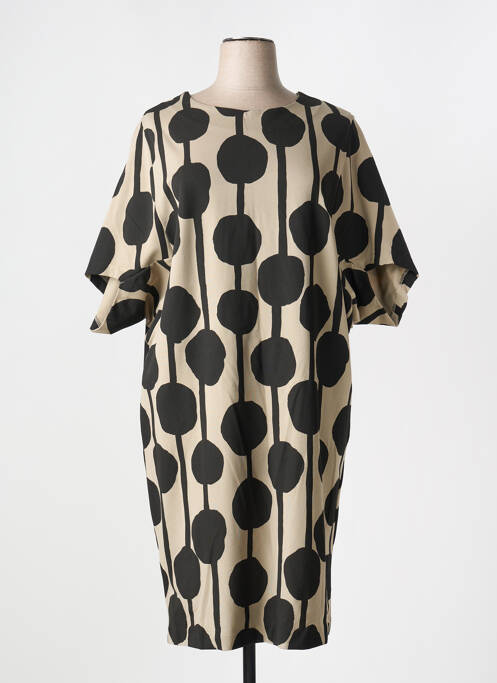 Robe mi-longue noir MASAI pour femme