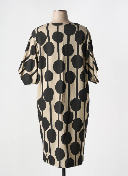 Robe mi-longue noir MASAI pour femme