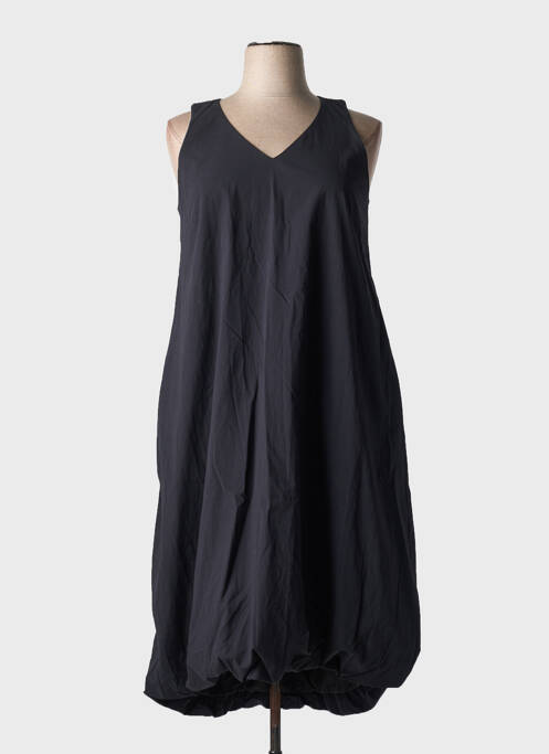 Robe mi-longue noir ORTO BOTANICO pour femme