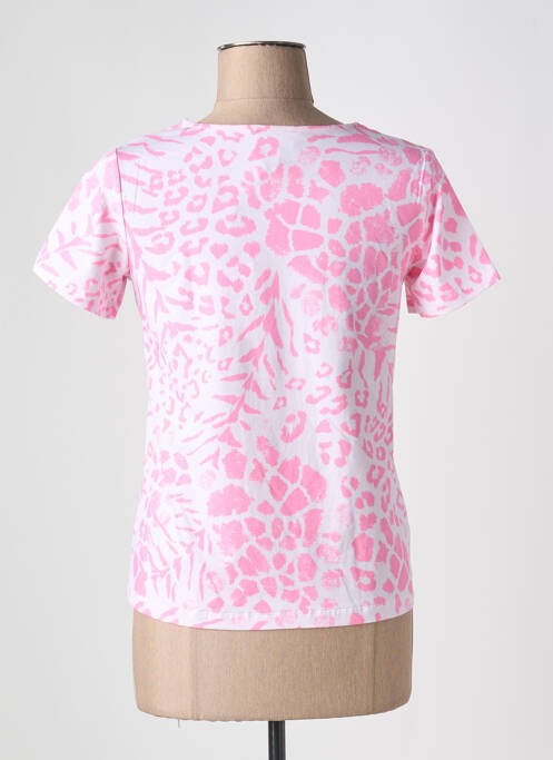 T-shirt rose LEO & UGO pour femme
