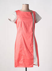 Robe mi-longue orange GUY DUBOUIS pour femme seconde vue