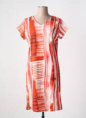 Robe mi-longue rouge GUY DUBOUIS pour femme seconde vue