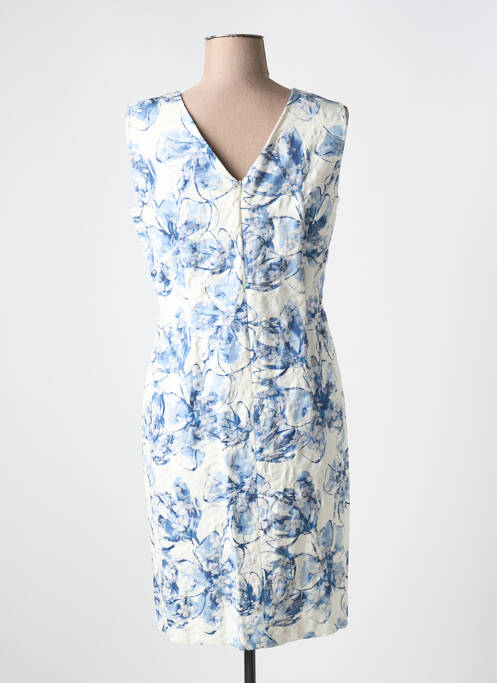 Robe mi-longue bleu GUY DUBOUIS pour femme