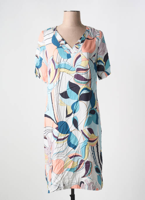 Robe mi-longue bleu MERI & ESCA pour femme