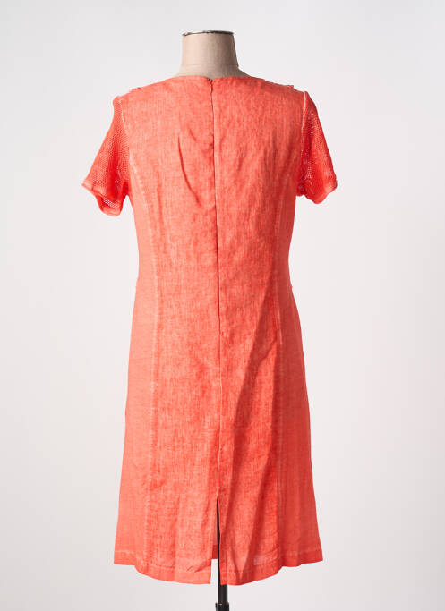 Robe mi-longue orange MERI & ESCA pour femme