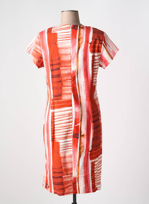 Robe mi-longue rouge GUY DUBOUIS pour femme