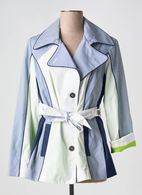 Trench bleu GUY DUBOUIS pour femme
