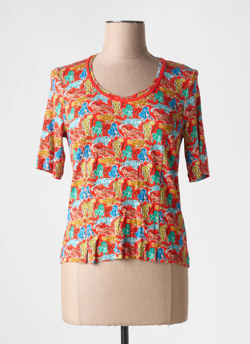 T-shirt rouge GREGORY PAT pour femme