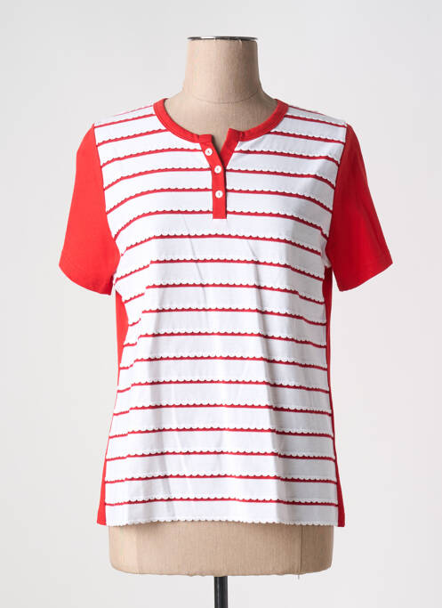 T-shirt rouge GUY DUBOUIS pour femme