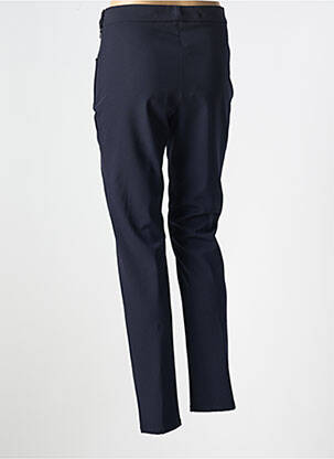 Pantalon slim taille élastique taille normale bleu FRANCE RIVOIRE femme