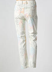 Pantalon slim blanc GUY DUBOUIS pour femme seconde vue