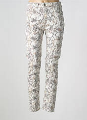 Pantalon slim blanc GUY DUBOUIS pour femme seconde vue