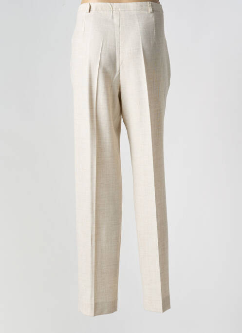 Pantalon droit beige GUY DUBOUIS pour femme