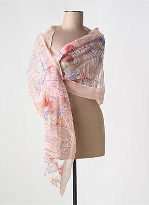 Echarpe rose GREGORY PAT femme