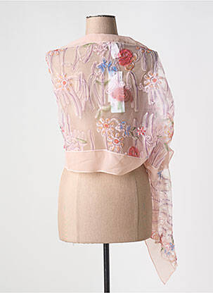 Echarpe rose GREGORY PAT femme