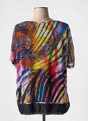 Top stretch manches courtes noir GUY DUBOUIS femme