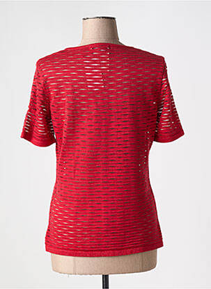 Top manches courtes manches courtes rouge GREGORY PAT femme