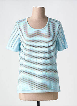 Top manches courtes manches courtes bleu GREGORY PAT femme
