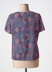 Top bleu GUY DUBOUIS pour femme seconde vue