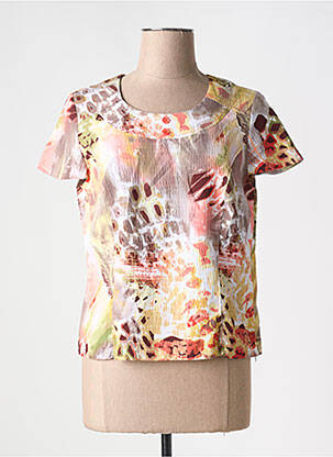 Top jaune FRANCE RIVOIRE pour femme