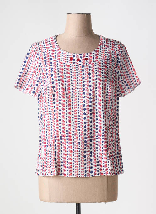 Top blanc FRANCE RIVOIRE pour femme