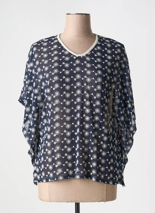 Top bleu MERI & ESCA pour femme
