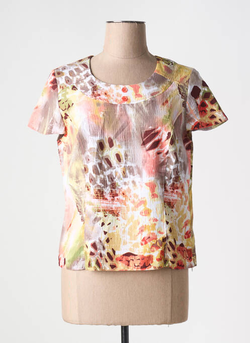 Top jaune FRANCE RIVOIRE pour femme