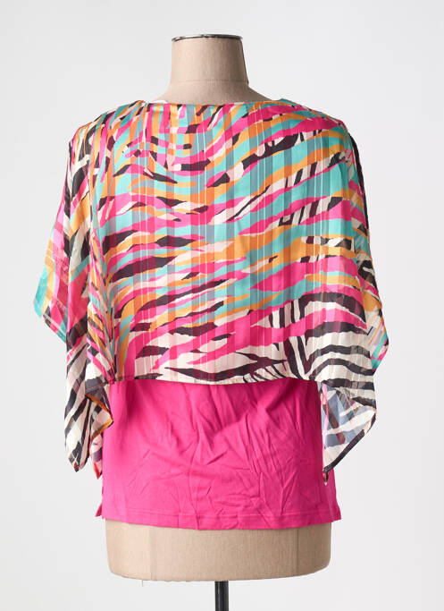 Top rose GUY DUBOUIS pour femme