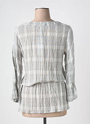 Tunique manches longues col rond gris MERI & ESCA femme