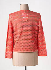 Gilet manches longues rouge GREGORY PAT pour femme seconde vue