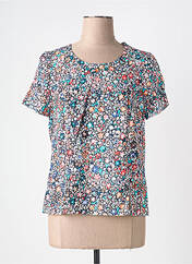 Top bleu FRANCE RIVOIRE pour femme seconde vue