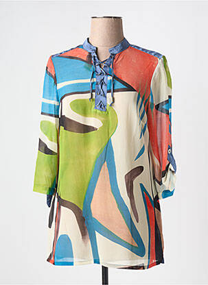 Tunique manches longues bleu MERI & ESCA pour femme