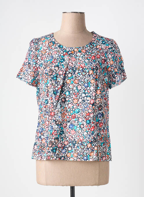 Top bleu IMPULSION pour femme