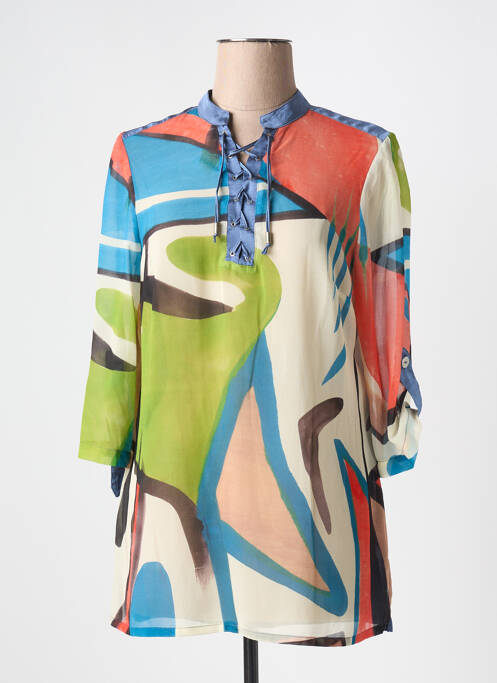 Tunique manches longues bleu MERI & ESCA pour femme