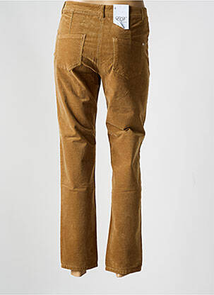 Jegging stretch marron EAST DRIVE femme