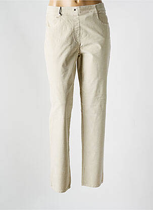 Jegging stretch beige EAST DRIVE femme