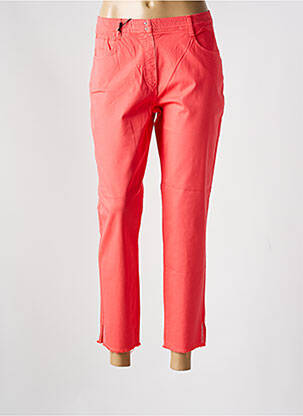 Jegging tissage popeline taille normale orange EAST DRIVE femme