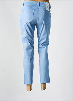 Jegging tissage popeline taille normale bleu EAST DRIVE femme