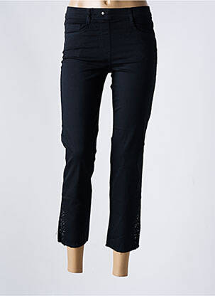 Jegging tissage popeline taille normale noir EAST DRIVE femme